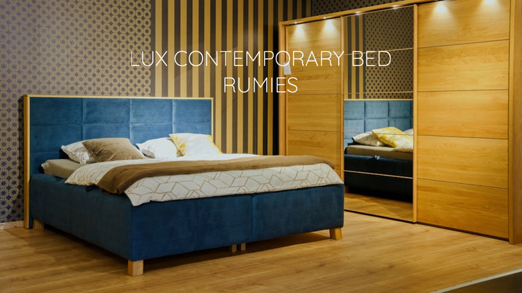 LUX CONTEMPORARY BED RUMIES