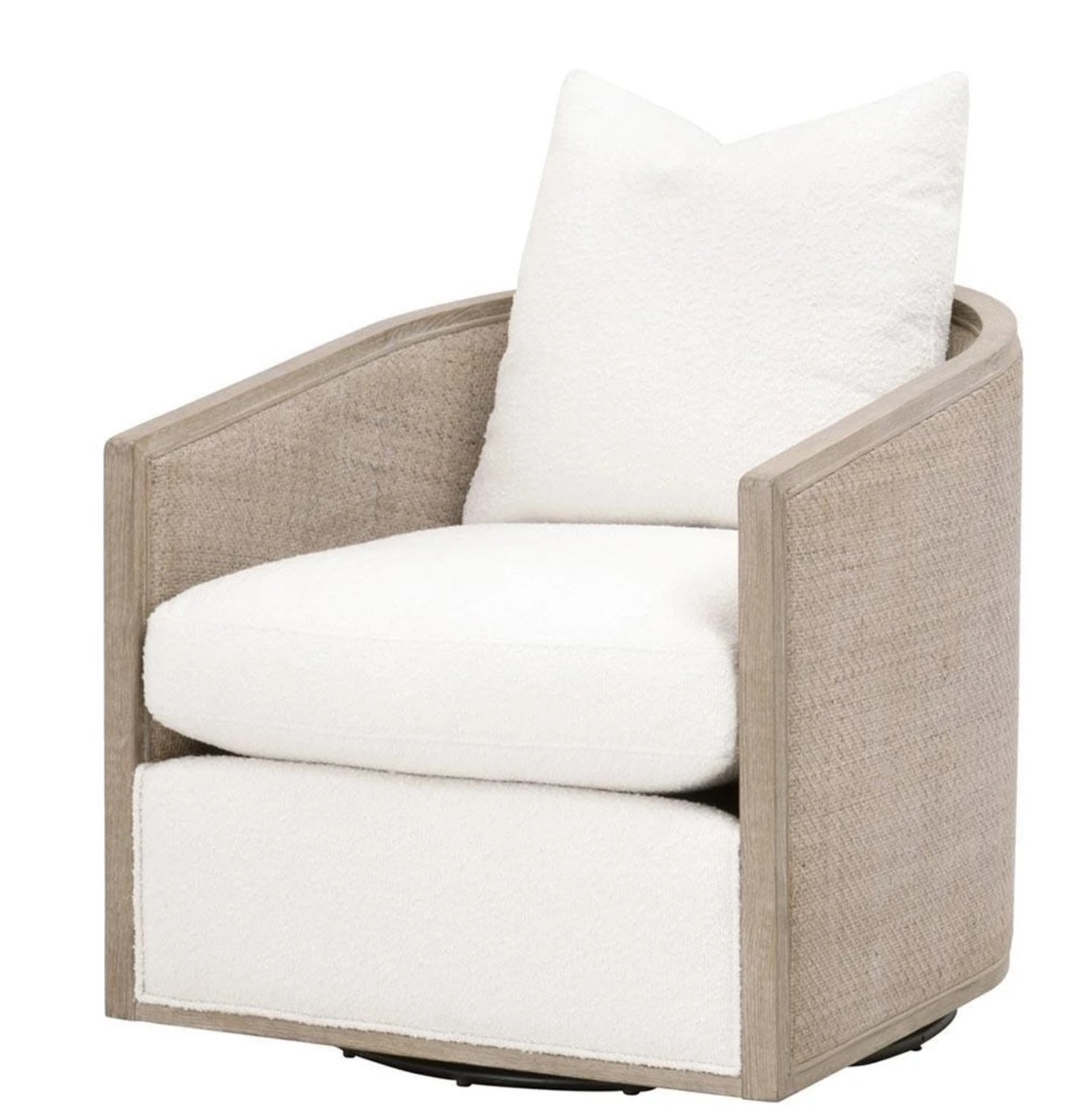 Went Coastal - Coastal Living Room design that has nothing to do with Miami