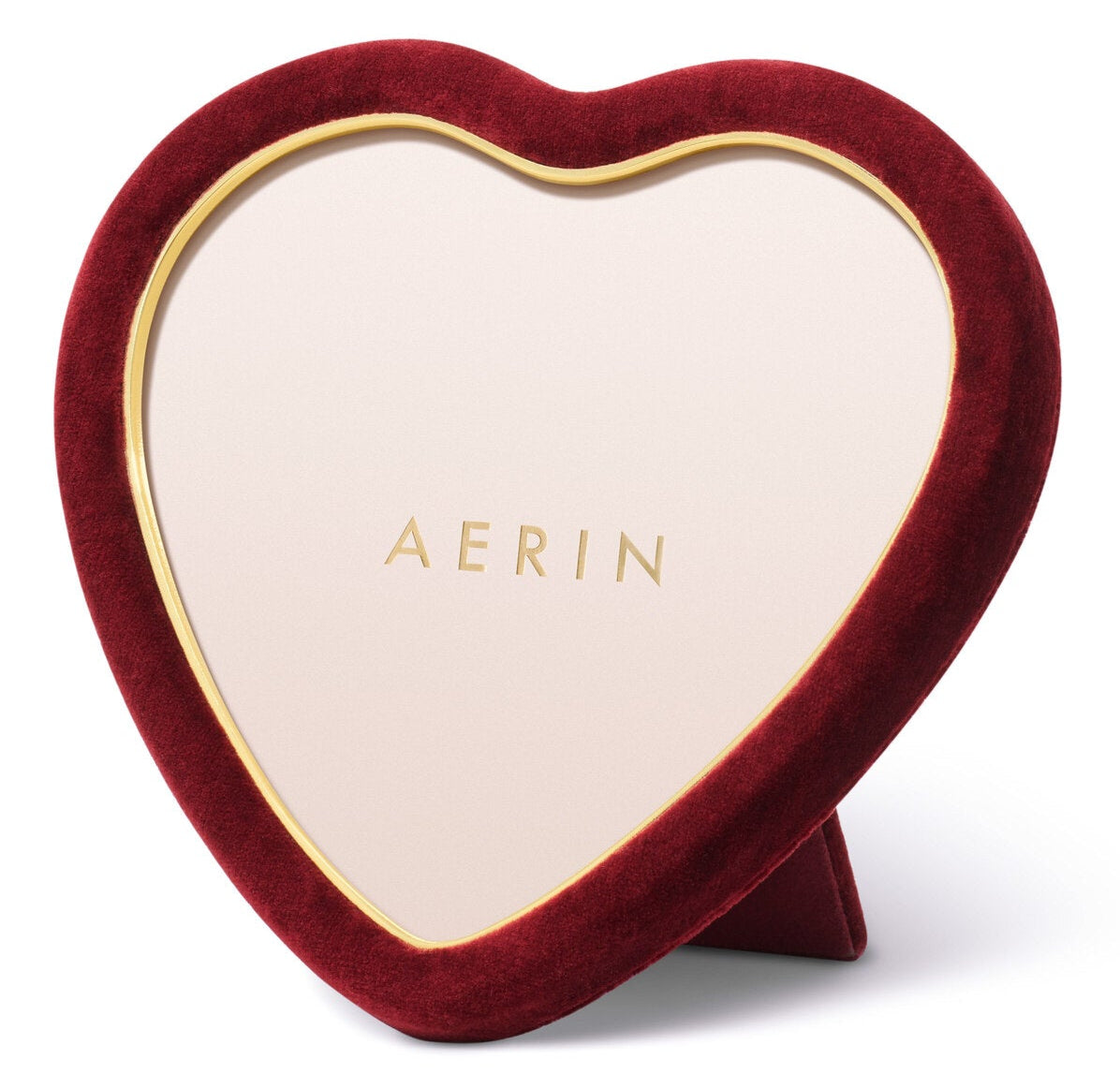 heart shaped crimson red velvet picture from by Aerin