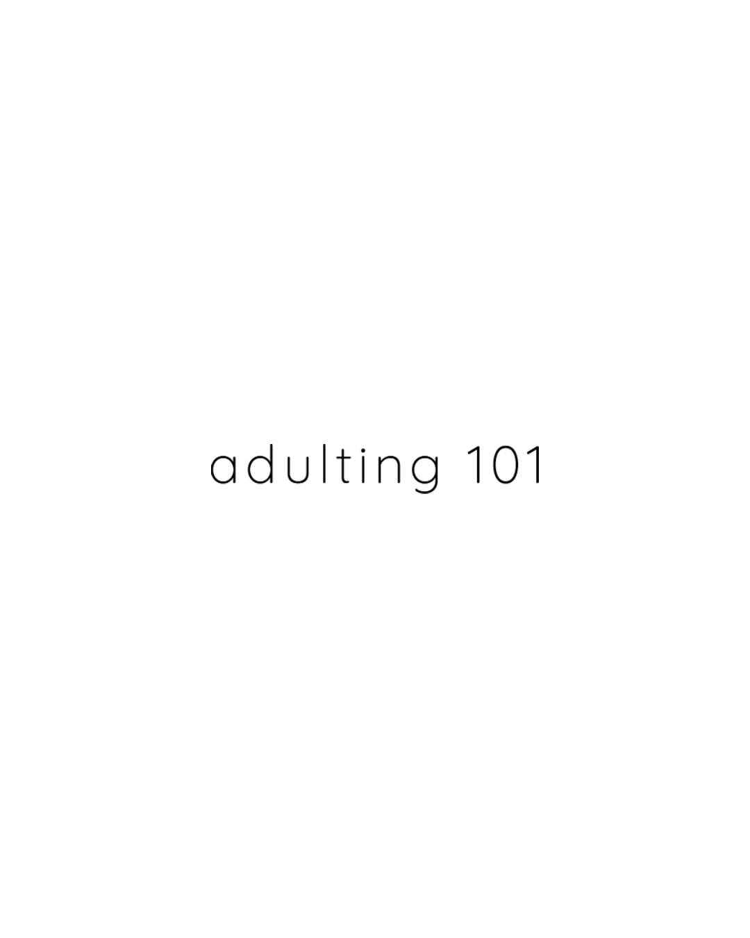 Adulting 101 - bedroom rumie - Coming Soon