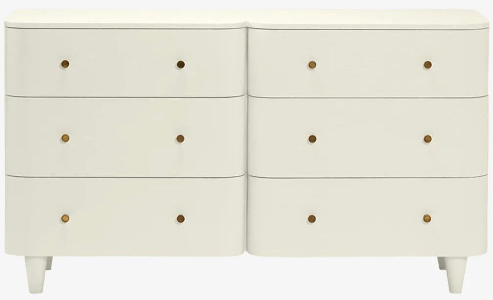 CREME BOUCLE - a luxurious relaxing cream and gold contemporary bedroom RUMIE featuring Lulu and Georgia