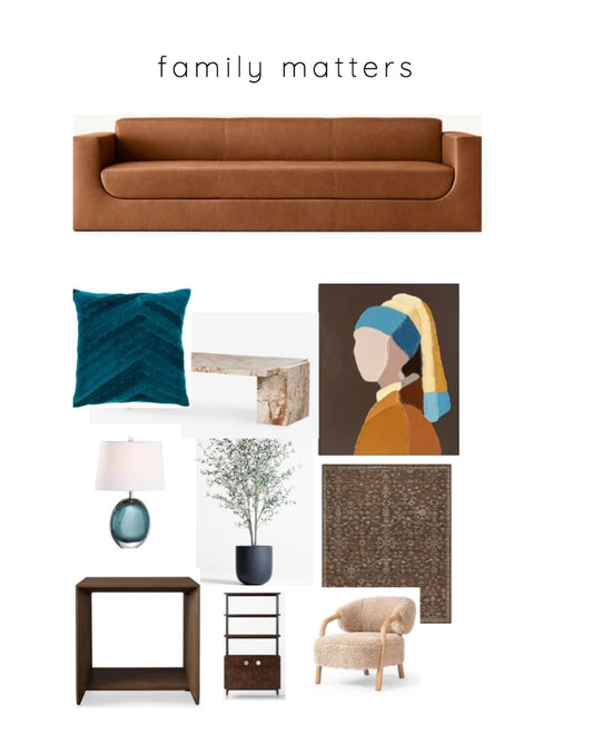 Family Matters - A stylish living room designed to survive the terrible two's