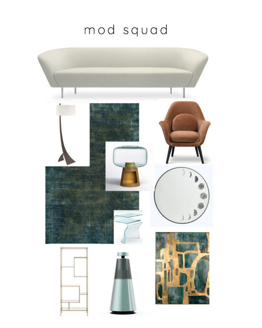 Mod Squad - Modern Living Room Interior Design